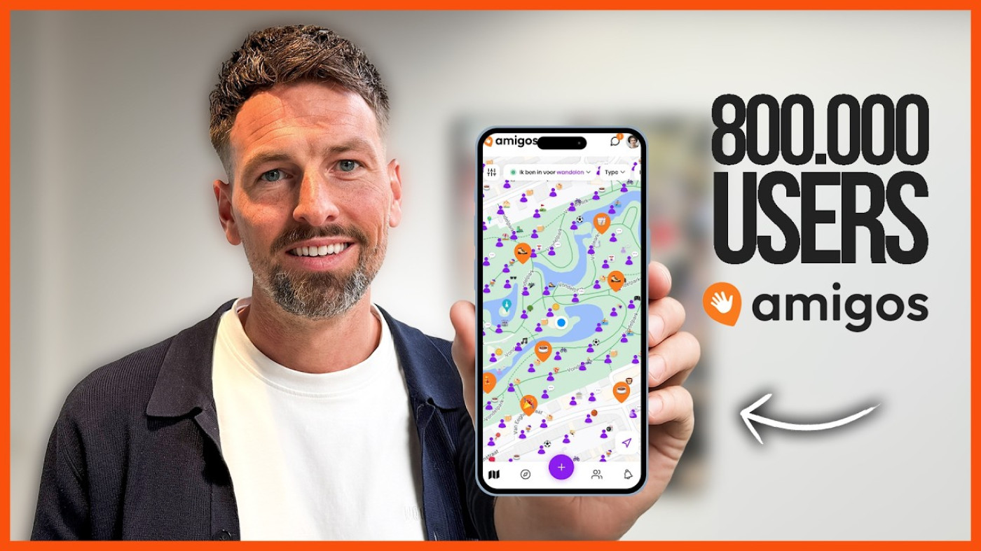 Hij Bouwde Een App Om Mensen Offline Te Krijgen | Amigos