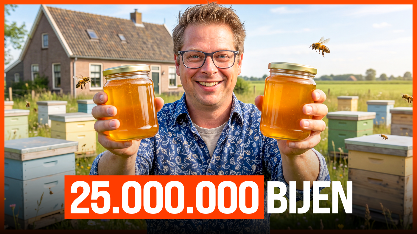 Van 1 Bijenkast Naar Een Miljoenen Imperium In Honing | Gerard van de Braak