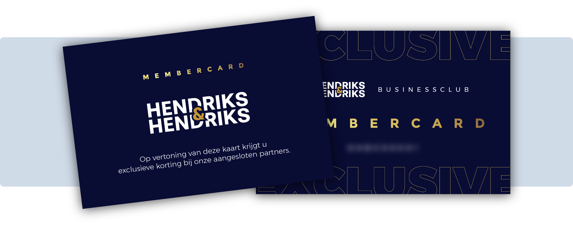 Member Card Hendriks & Hendriks