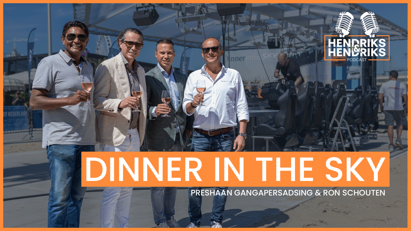#43 | Preshaan Gangapersadsing & Ron Schouten over Dinner In The Sky