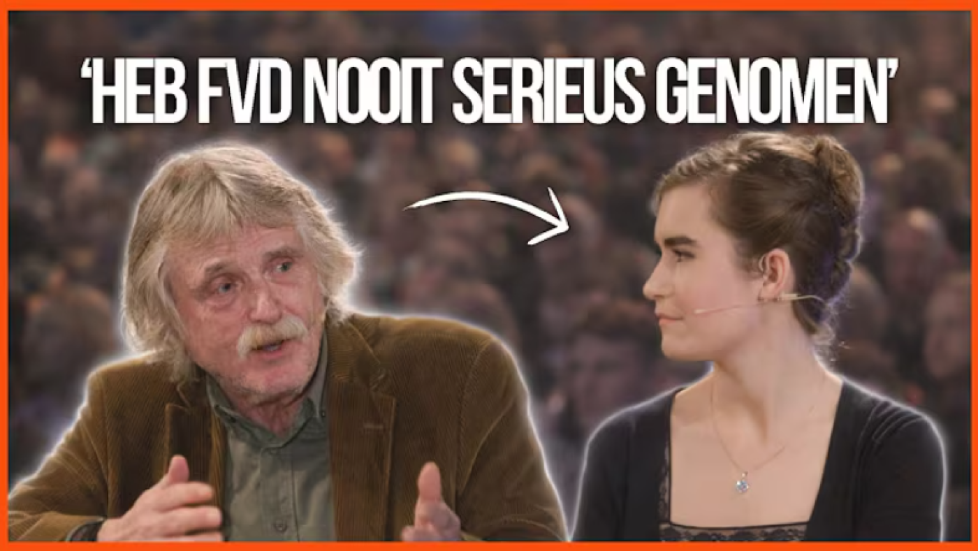 Johan Derksen vs Lidewij de Vos: ''Hoeveel zetels heb je nog dan?''